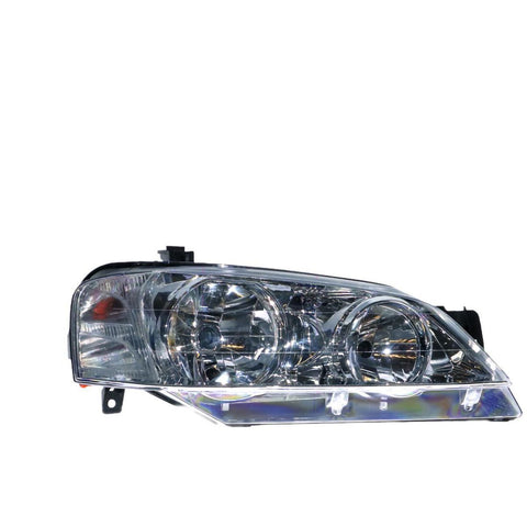 APG All Crash Chrome Halogen Head Lamp Drivers Side