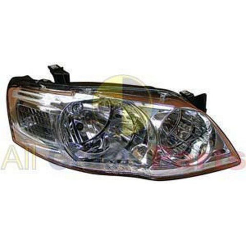 APG All Crash Chrome Halogen Head Lamp Drivers Side