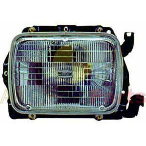 APG All Crash Halogen Manual Adjust Head Lamp Passenger