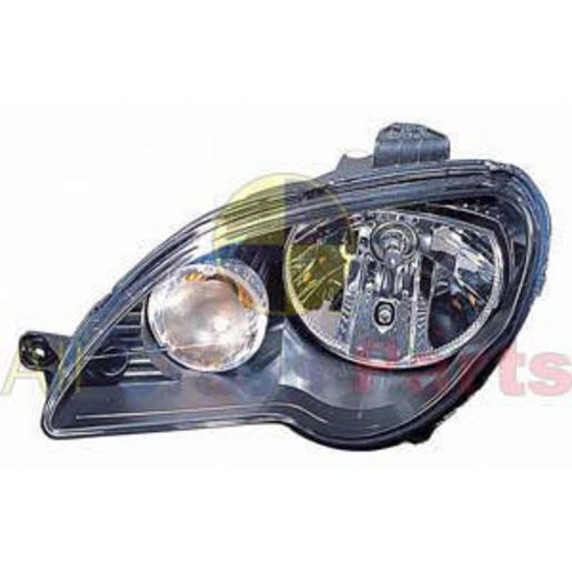 APG All Crash Halogen Manual Adjust Head Lamp Passenger