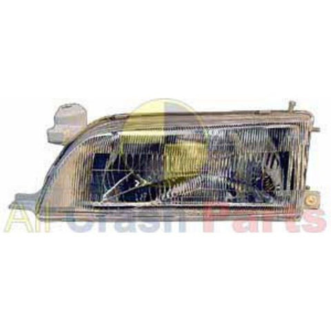 APG All Crash Plastic Lens Head Lamp Drivers Side