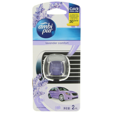Ambi Pur Air Freshener Mini Clip 2ml Lavender 82195873