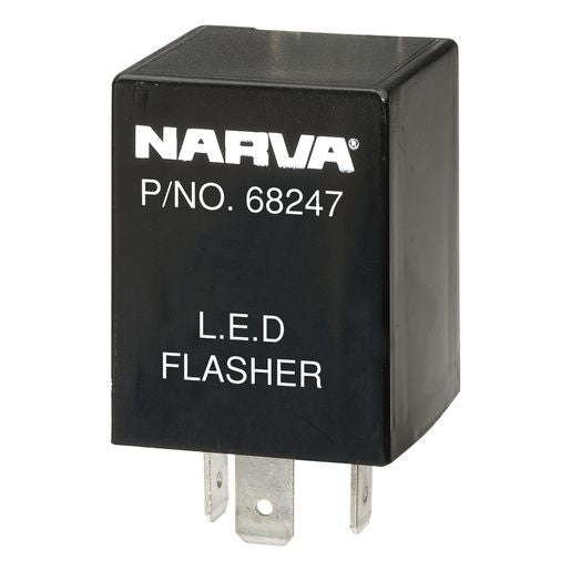 Narva Flasher Unit LED 12V 3 Pin 68247BL