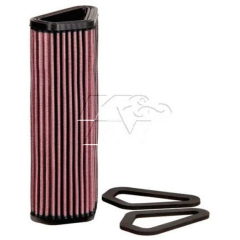 K&N Motorcycle Air Filter Fits Ducati 1098/S - DU-1007