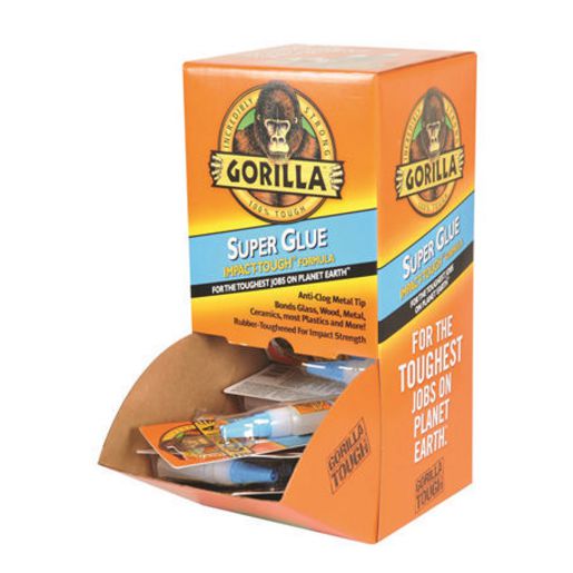 Gorilla Products Gorill Super Glue Merchandiser 24Pc 15Gm