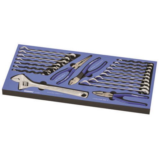 Kincrome Spanners, Pliers & Adjustable Wrench Set With