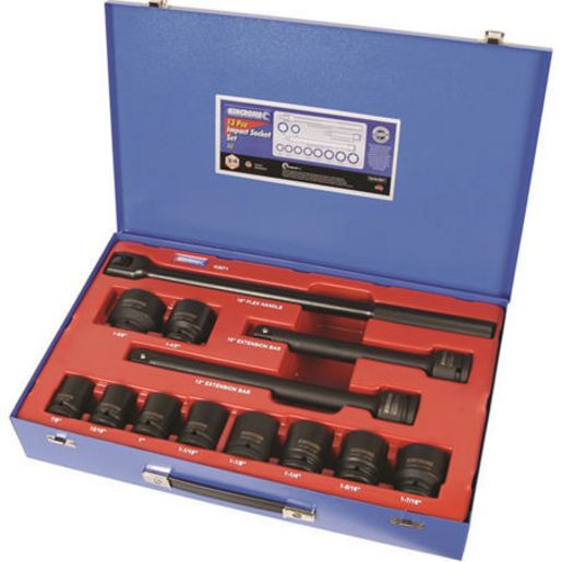 Kincrome Impact Socket Set 13Pc 3/4In Drive Af K2071