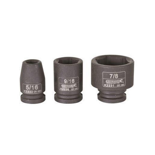 Kincrome Impact Socket 1/2In 3/8In Drive K2225