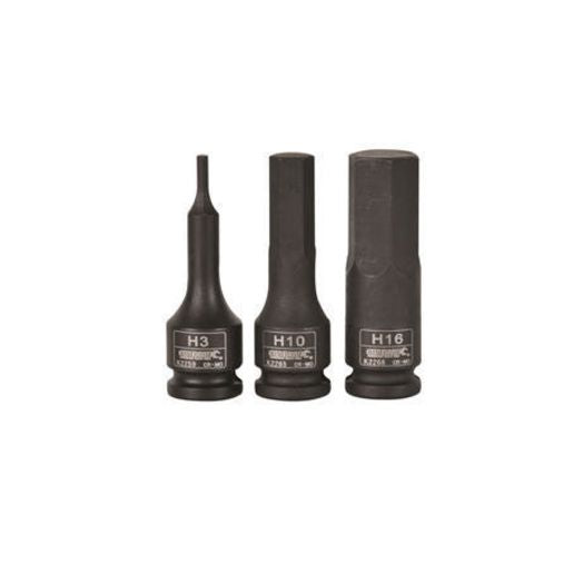 Kincrome Deep Impact Socket 7/16In X 60Mm 3/8In Drive