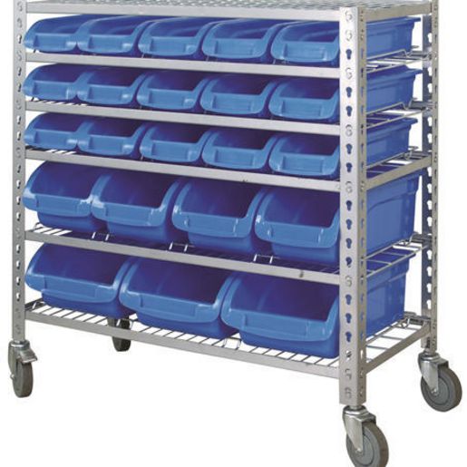 Kincrome Mobile Storage Rack 22 Bin K7106