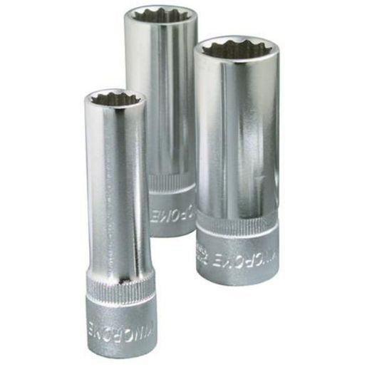 Kincrome Deep Socket 15Mm 3/8In Drive KC348C