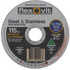Flexovit Mega Inox Ultra Thin Reinforced Cut Off Wheel