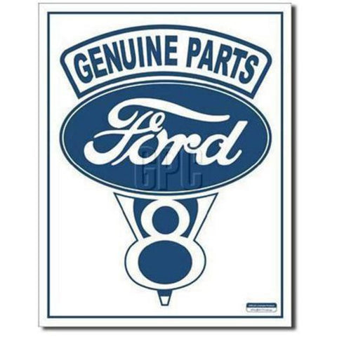 Naparts Garage Sign Ford V8 787