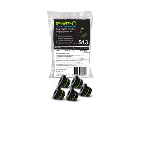 Smart-O Sump Plug Bulk 5 Pack S13PB1PB5