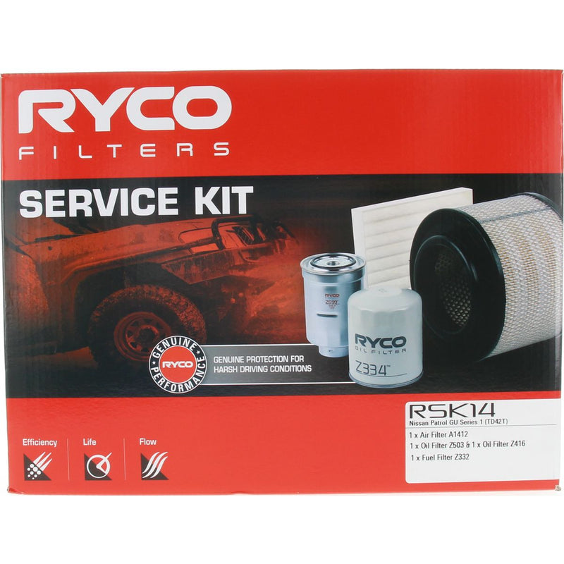Ryco Filter Service Kit 4x4 RSK14