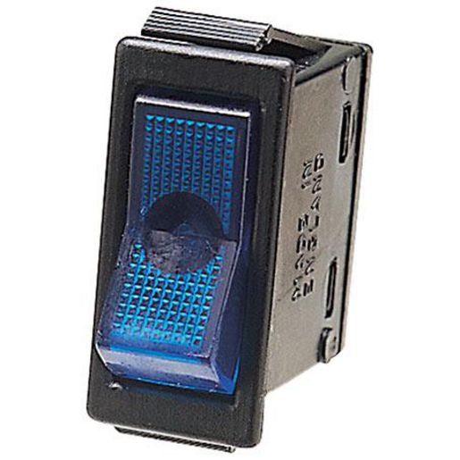 Hella Rocker Switch On/Off Spst 12V Blue Illuminated