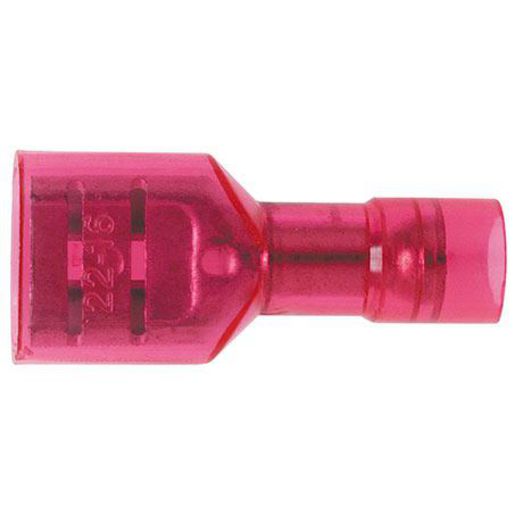 Hella Crimp Terminal Female Blade Red Terminal Entry