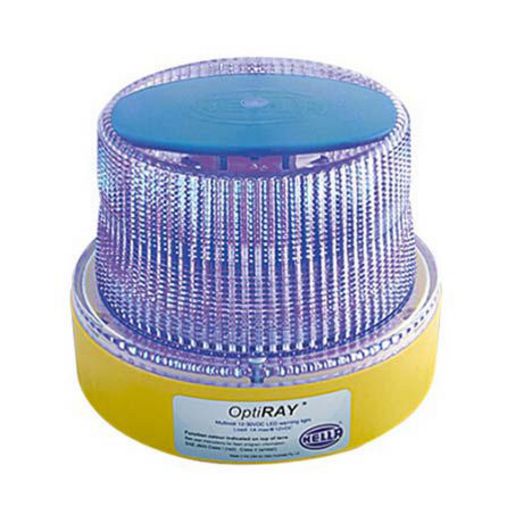 Hella Led Beacon / Strobe Blue 12 To 30V Magnetic Mount