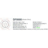 TRW Brake Rotor 289.7mm Rear DF8000S