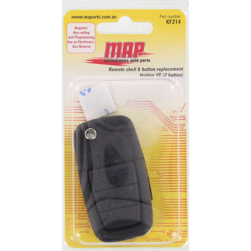 MAP Car Remote Shell & Buttons (2 Button) fits Holden VE