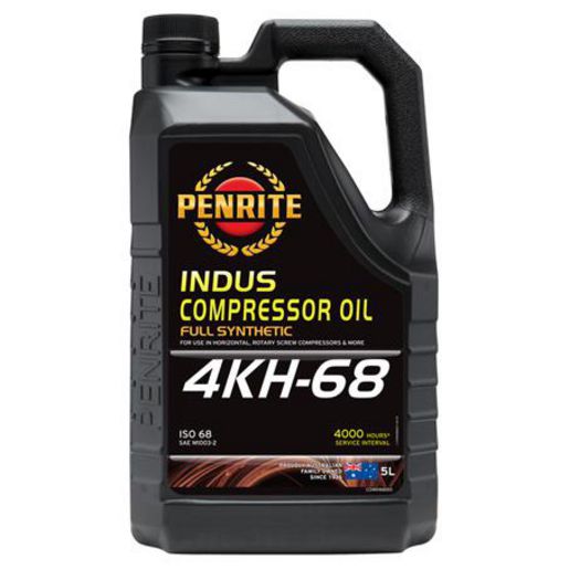 Penrite Indus Compressor Oil 4KH ISO 68 5L CO4KH68005