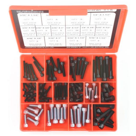 Champion Fasteners Bsw Socket Head Cap Screw Assortment