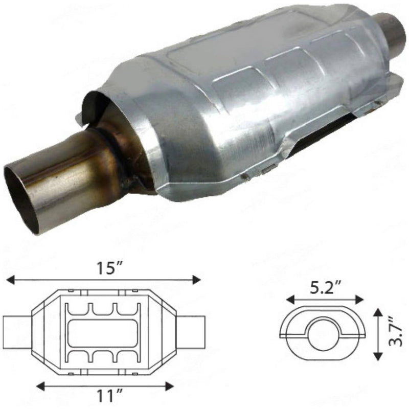 Redback Catalytic Converter CAT003