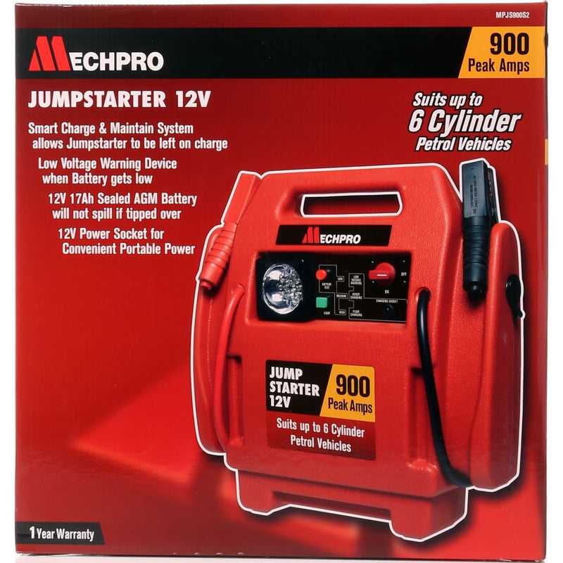 Mechpro Jump Starter 12V 900A MPJS900S2