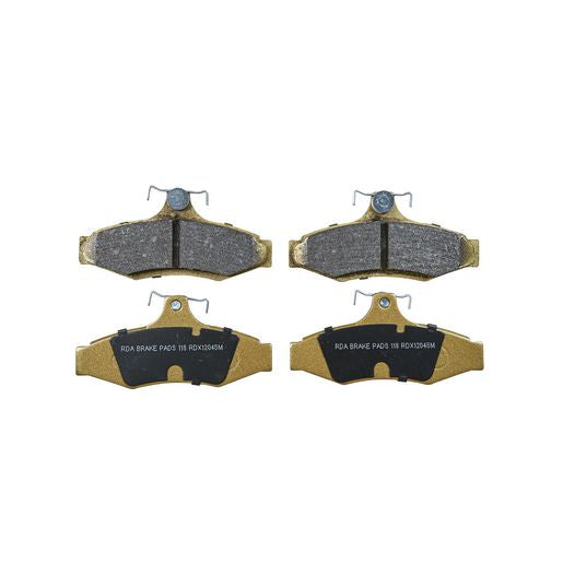 RDA Brakes Extreme Brake Pad Set Rear RDX1204SM