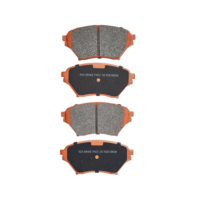 RDA GP Max Brake Pad Set Front RDB1386