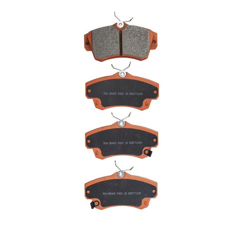 RDA GP Max Brake Pad Set Front RDB7716