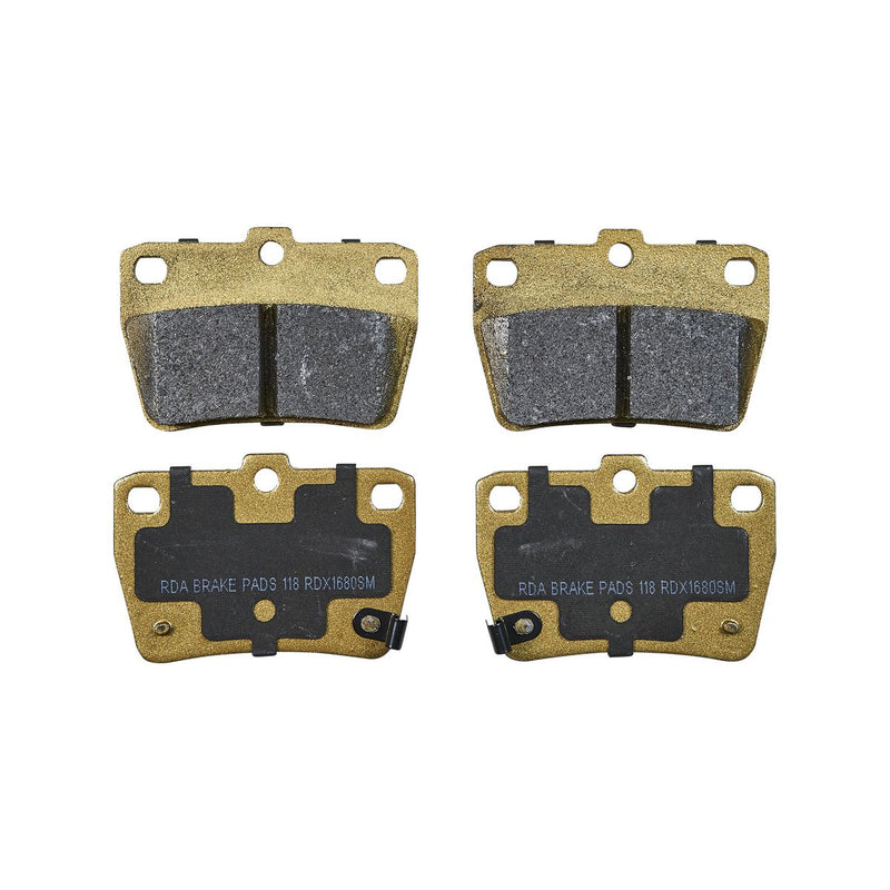RDA Brakes Extreme Brake Pad Set Rear RDX1680SM