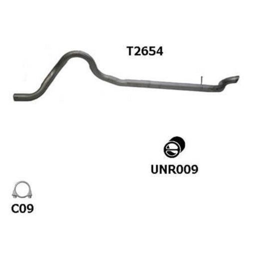 Redback Exhaust Pipe T2654