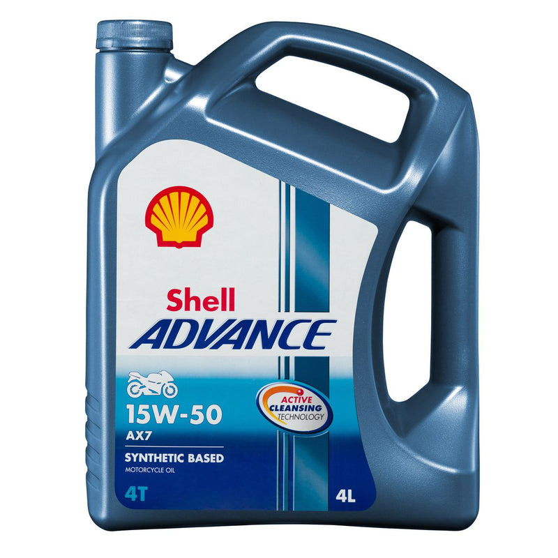 Shell Lubricants Advance Ax7 4Stroke Motorcycle Engine