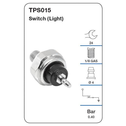 Tridon Oil Pressure Switch TPS015