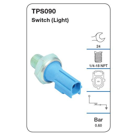 Tridon Oil Pressure Switch TPS090