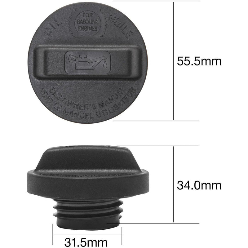 Tridon Oil Cap TOC534