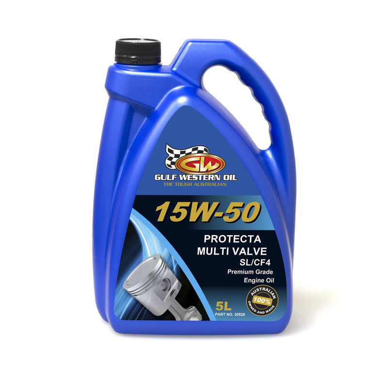 Gulf Western Protect Multi Valve Engine Oil 15W-50 5L