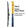 Tridon Wiper Blade TBL15