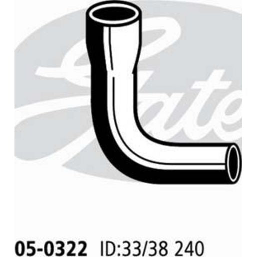 Gates Radiator Hose 05-0322