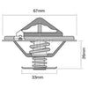 Tridon Thermostat (High Flow) TT274-198