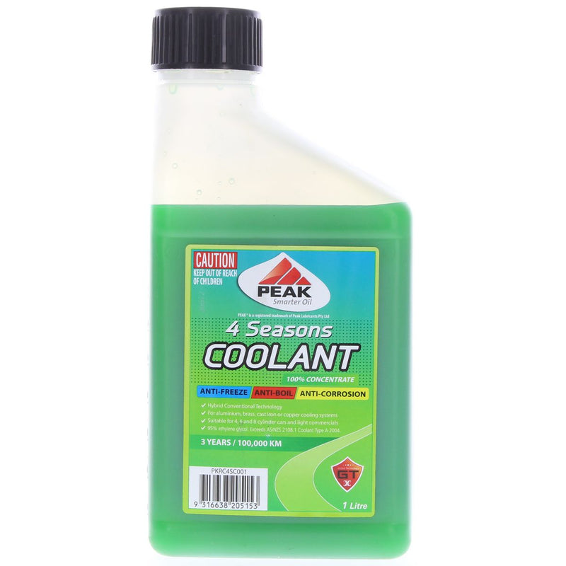 Peak All Seasons Anti Freeze Anti Boil Radiator Coolant