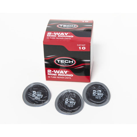 Tech Tire Repair Mini Round Tube Repair 35mm Box50 10