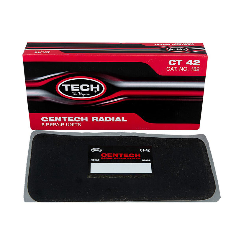 Tech Tire Repair Ct-42 Radial 125mm X 250mm Box 5 182