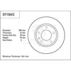 TRW Brake Rotor Single 284mm Front DF1564S