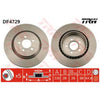 TRW Brake Rotor Single Rear DF4729S