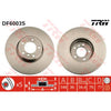 TRW Brake Rotor Front DF6003S