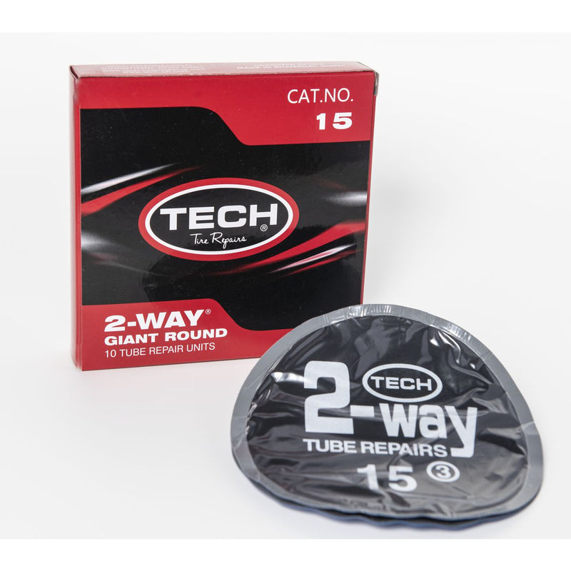 Tech Tire Repair Giant Round Tube Rpr 125mm Box 10 15