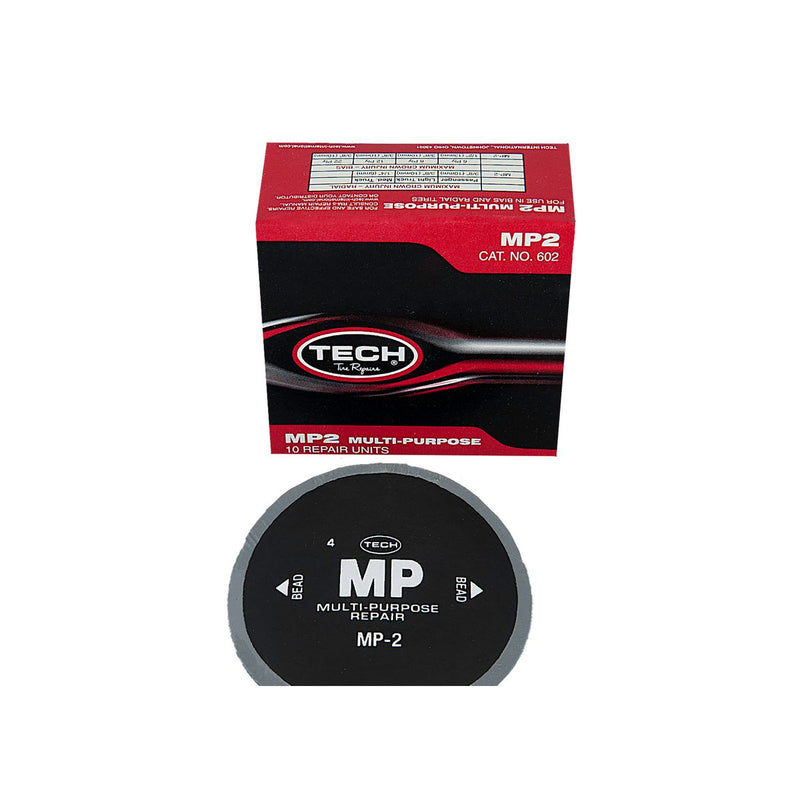 Tech Tire Repair Mp-2 Tyre Repair 90mm 2 Ply Box10 602