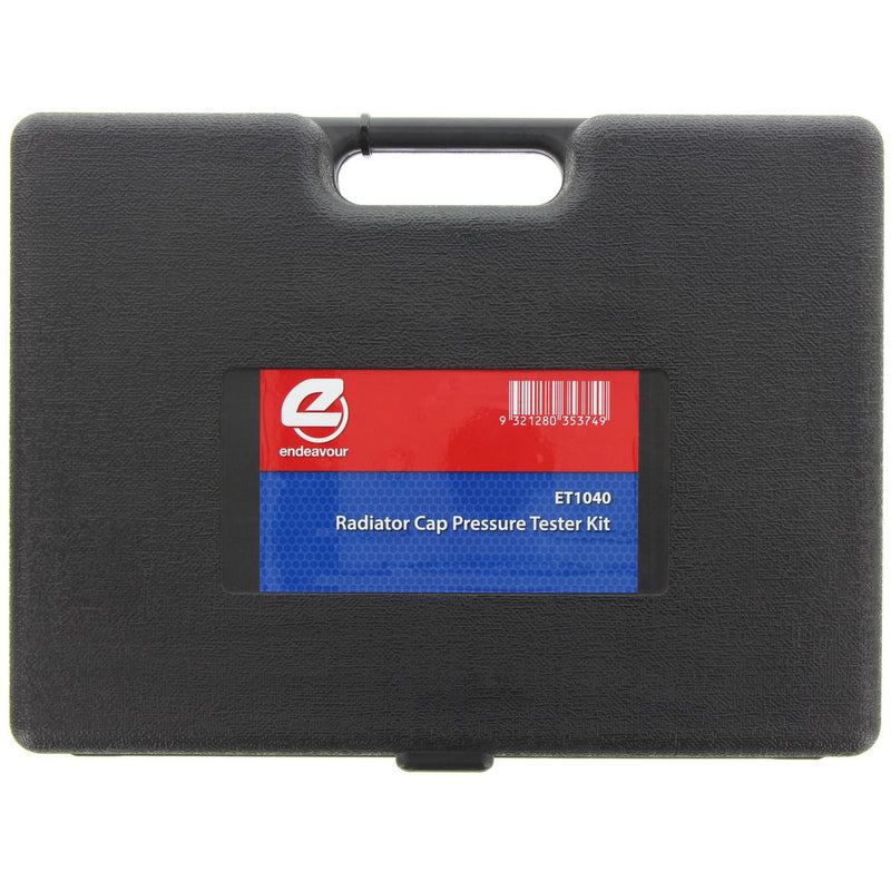 Endeavour Tools Radiator Cap Pressure Tester Kit ET1040